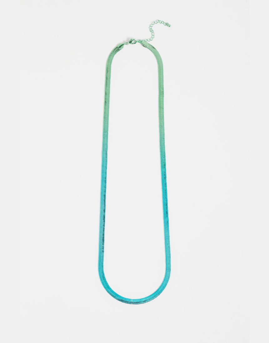 Elk - Vera Long Necklace Blue/Green Ombre, necklace, Elk - Say It Sister