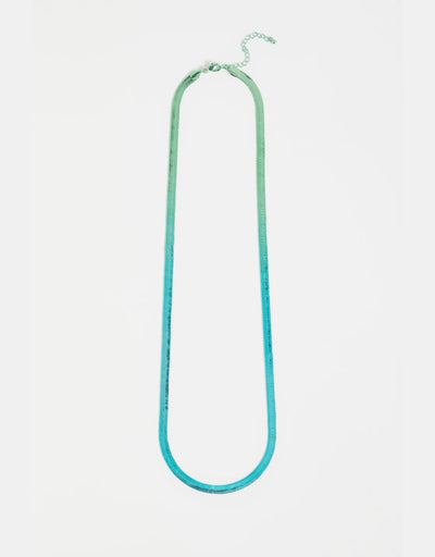 Elk - Vera Long Necklace Blue/Green Ombre, necklace, Elk - Say It Sister