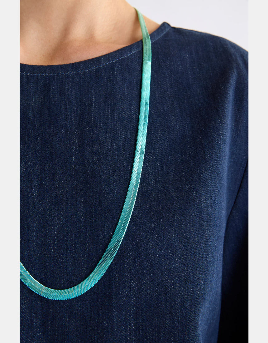 Elk - Vera Long Necklace Blue/Green Ombre, necklace, Elk - Say It Sister