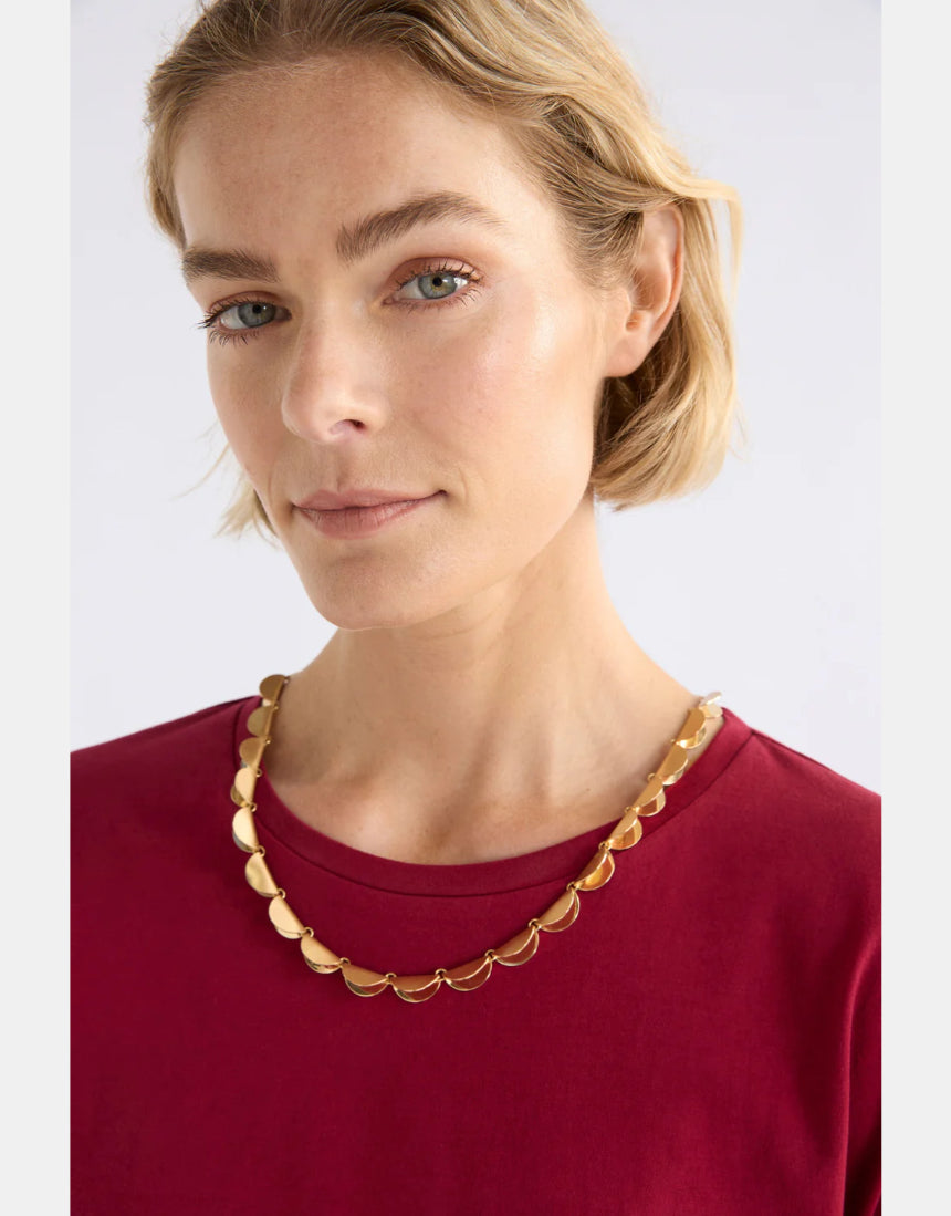 Elk - Fossen Necklace Gold, necklace, Elk - Say It Sister