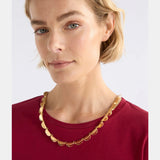 Elk - Fossen Necklace Gold, necklace, Elk - Say It Sister