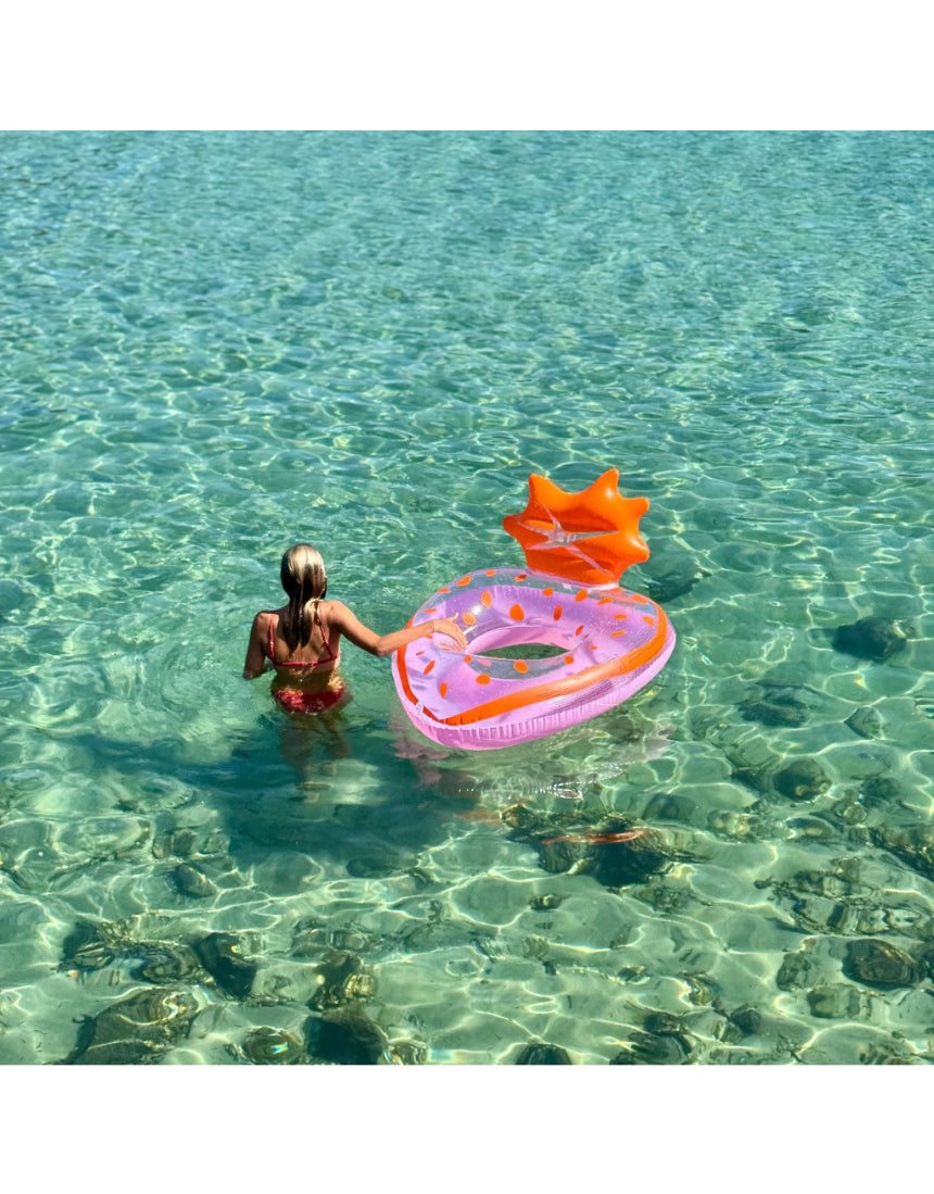 SunnyLife - Luxe Pool Ring Strawberry Pink, pool float, Sunnylife - Say It Sister