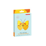 Yellow butterfly wall art decor by Studio Roof featuring a vibrant butterfly design for wall decoration.