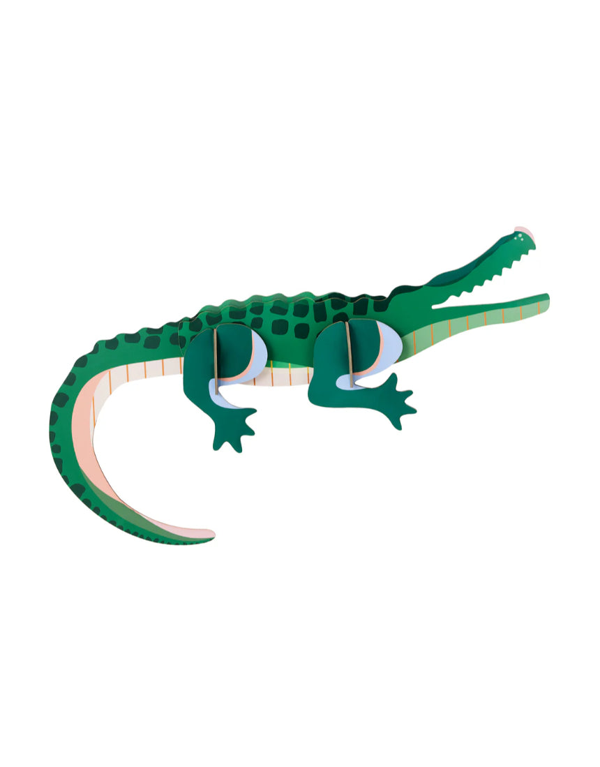 Wall Art Tall Crocodile (A4), Wall Decor, Studio Roof - Say It Sister
