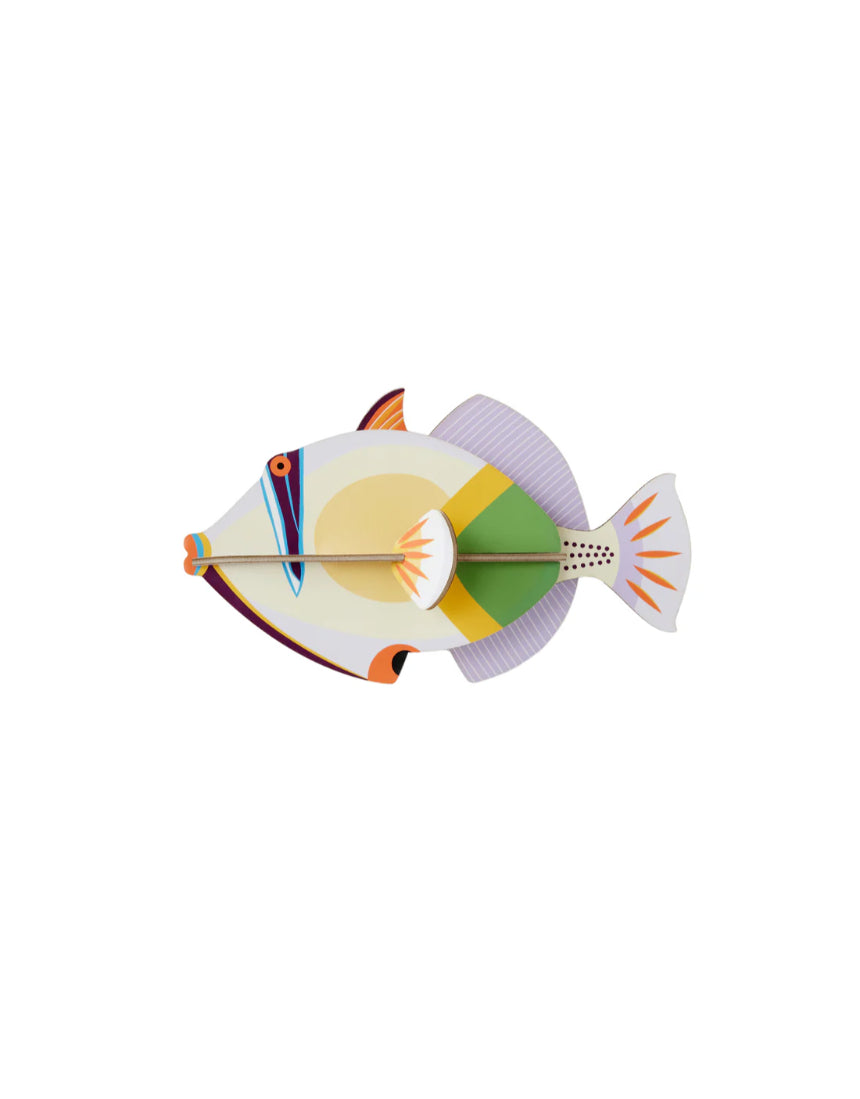 Wall Art Lagoon Triggerfish (B7), Wall Decor, Studio Roof - Say It Sister