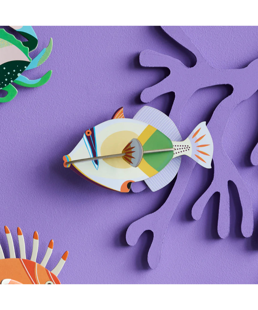 Wall Art Lagoon Triggerfish (B7), Wall Decor, Studio Roof - Say It Sister
