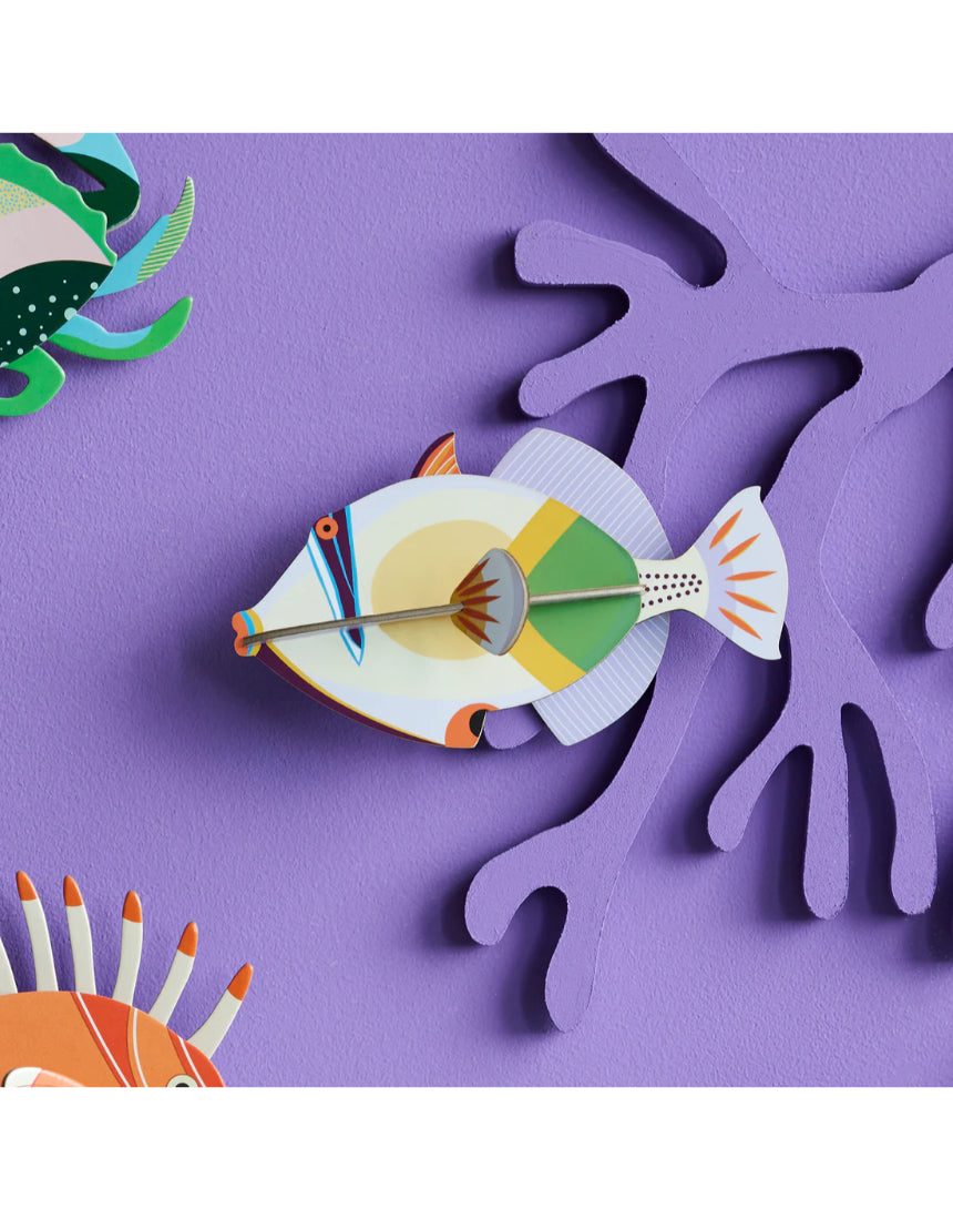Wall Art Lagoon Triggerfish (B7), Wall Decor, Studio Roof - Say It Sister