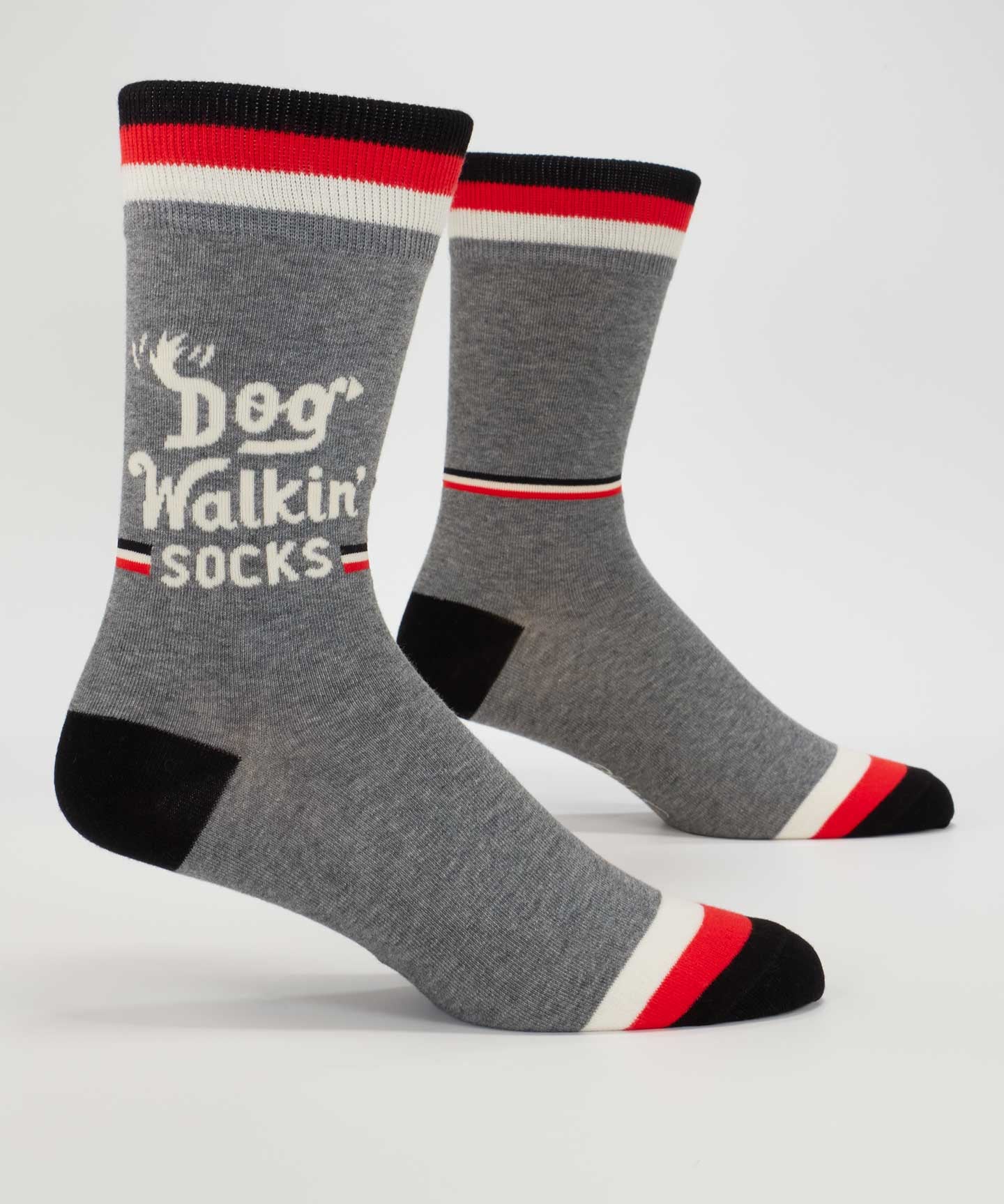 Blue Q - Men's Socks - Dog Walkin'