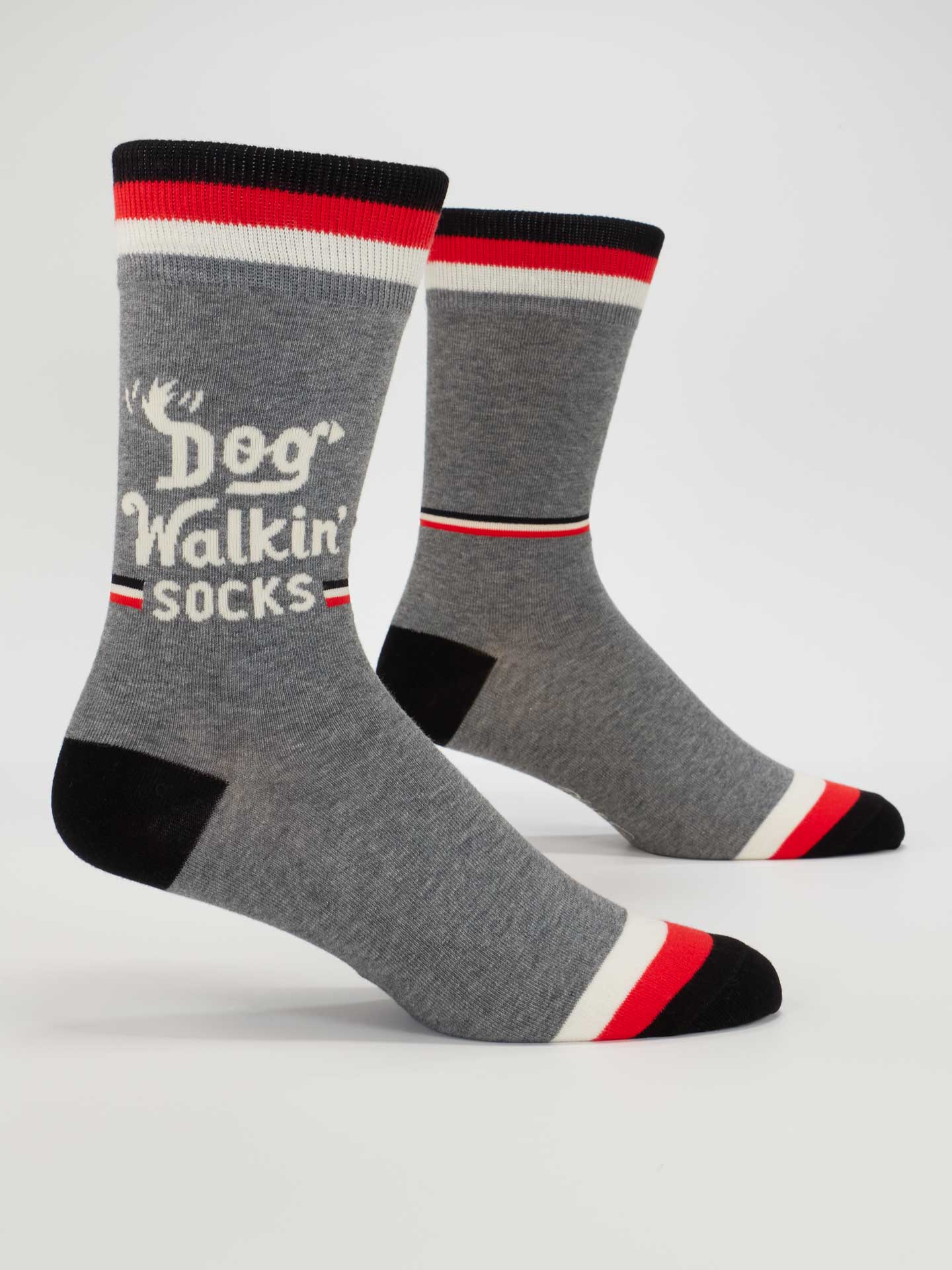 Blue Q - Men's Socks - Dog Walkin'