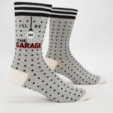 Blue Q - Men's Socks - I'll Be In The Garage