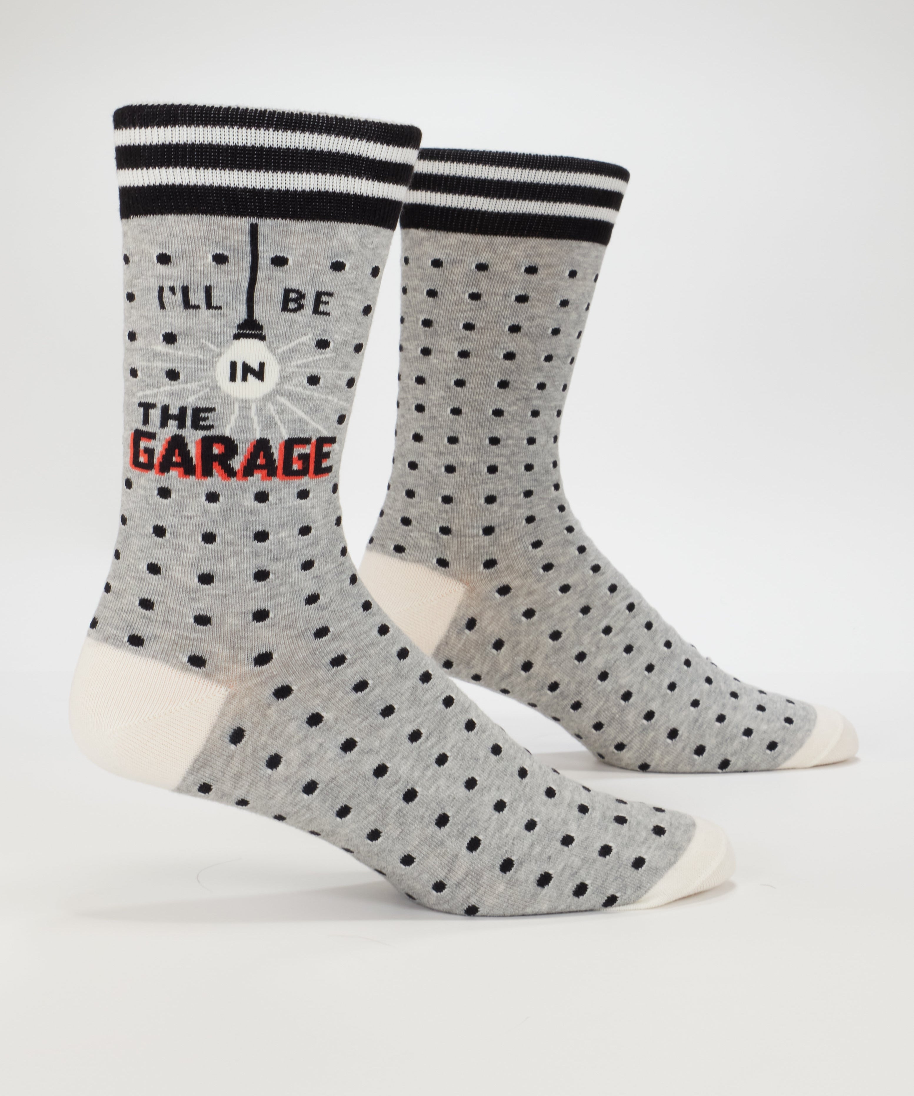 Blue Q - Men's Socks - I'll Be In The Garage