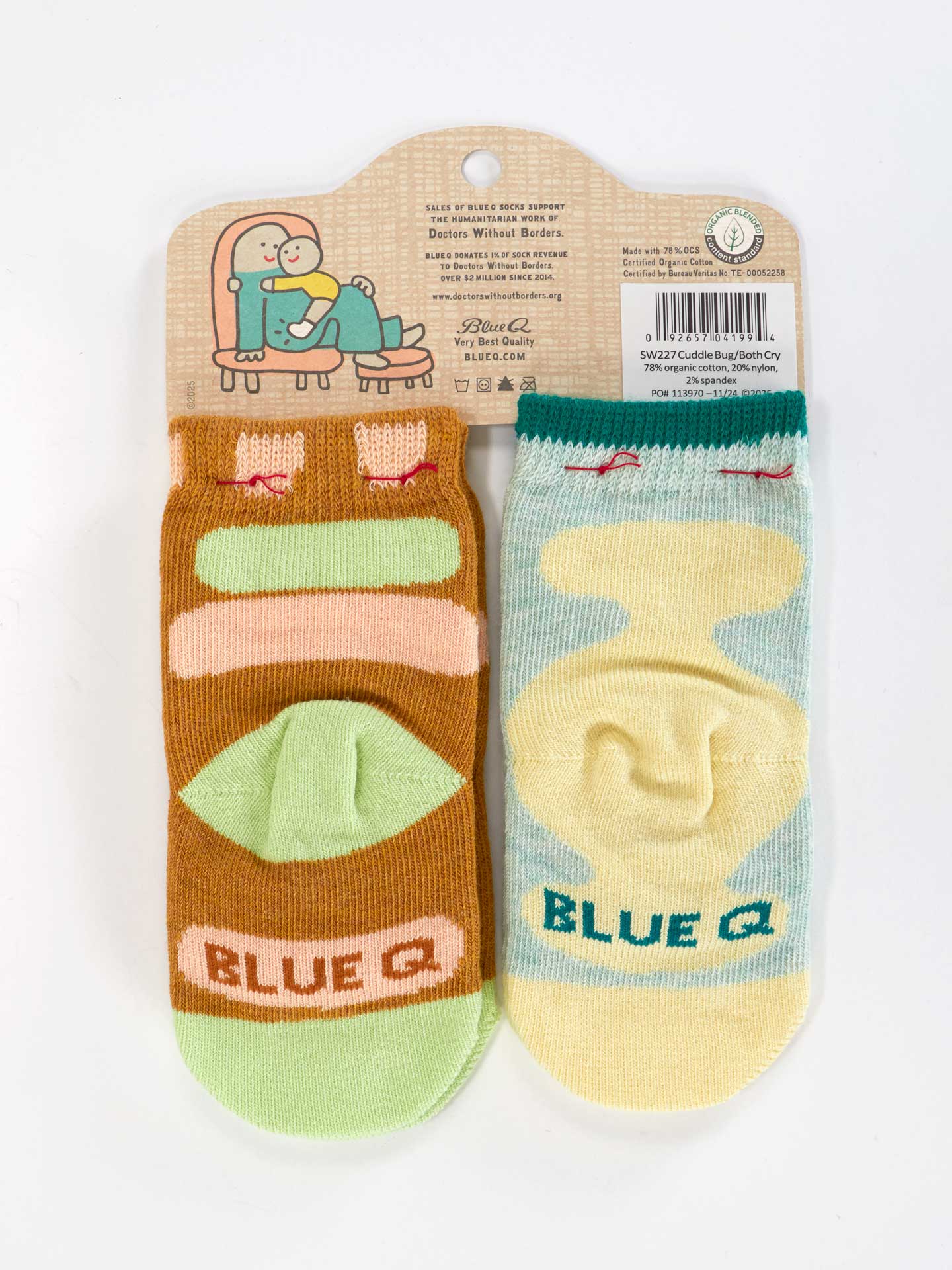 Blue Q - Baby Socks - Cuddle Bug/Both Cry Baby Socks