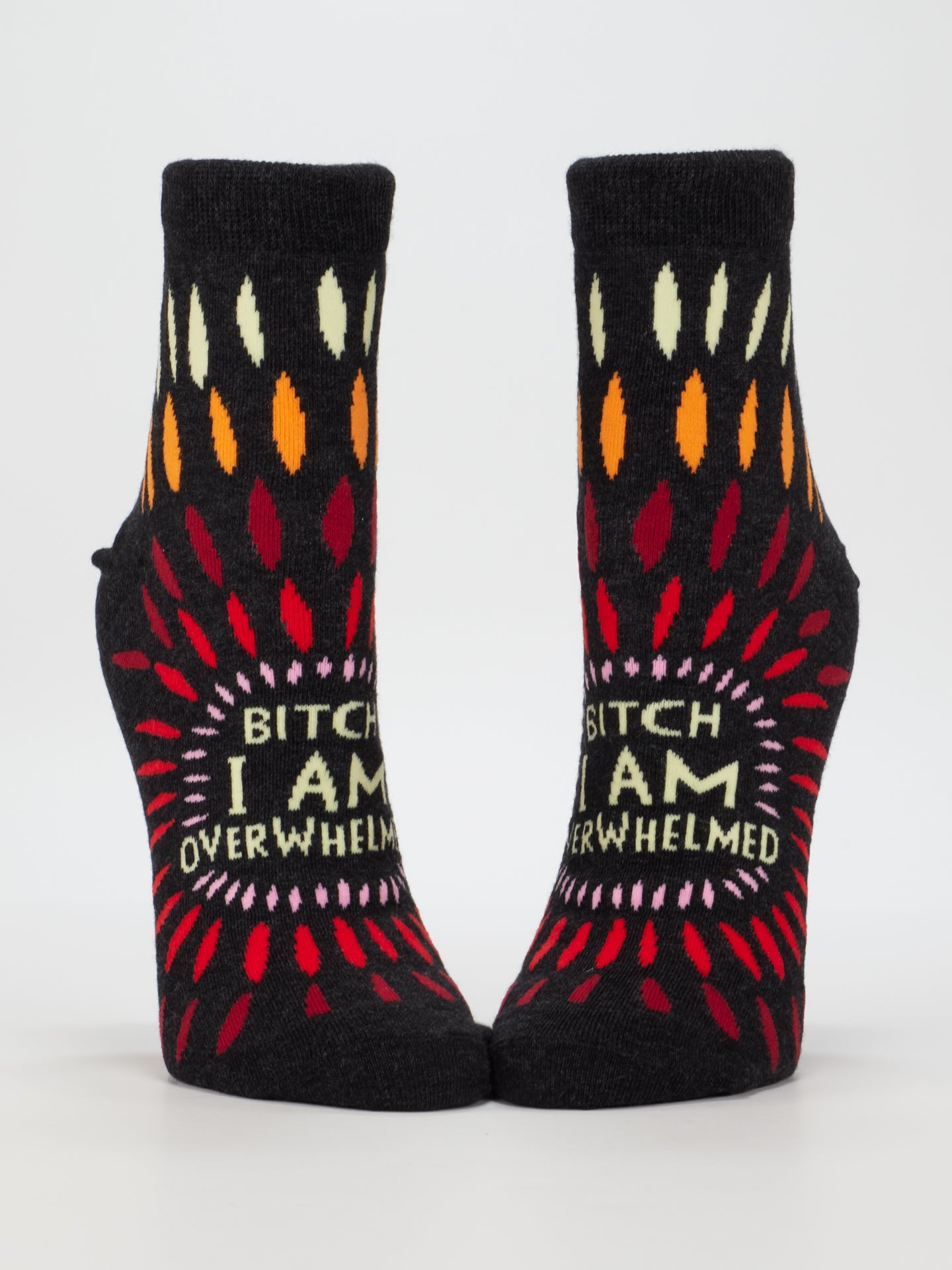 Blue Q - Ankle Socks - Bitch I AM Overwhelmed