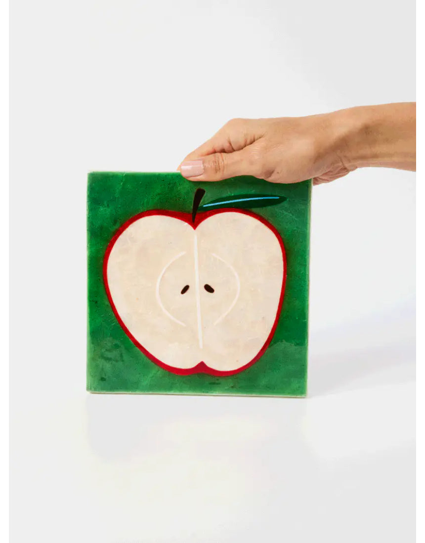 Superette Apple Tile, Wall Decor, Jones & Co - Say It Sister