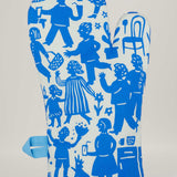 Blue Q - Oven Mitt - Party In The Kitchen