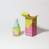 Grace & James Frangipani and Rose felt air freshener refill with natural floral design and vibrant colors.