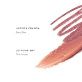 Luk Beautifood Recipe of a Lipstick Nude Berry Duo featuring two natural-toned lipsticks with berry shades in sleek packaging