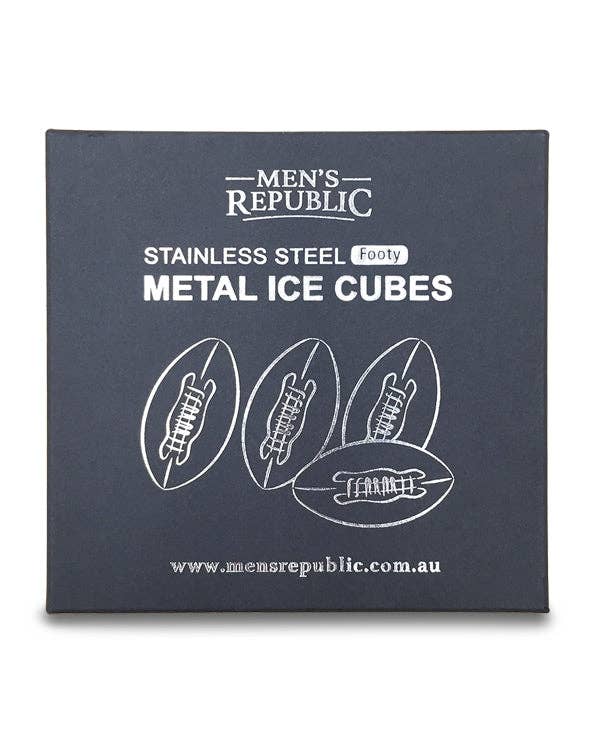 Men's Republic - Footy Ball Ice Cubes - 4 Pieces Stainless Ste, , Men's Republic - Say It Sister