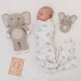 Mason the Elephant Knitted Toy, , Living Textiles - Say It Sister