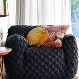 Kip & Co - Pecan Velvet Pea Cushion, Cushion, KIP & CO AUSTRALIA PTY LTD - Say It Sister
