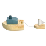 Ofune Wind-Up Boat Blue, kids, Axis Toys - Say It Sister