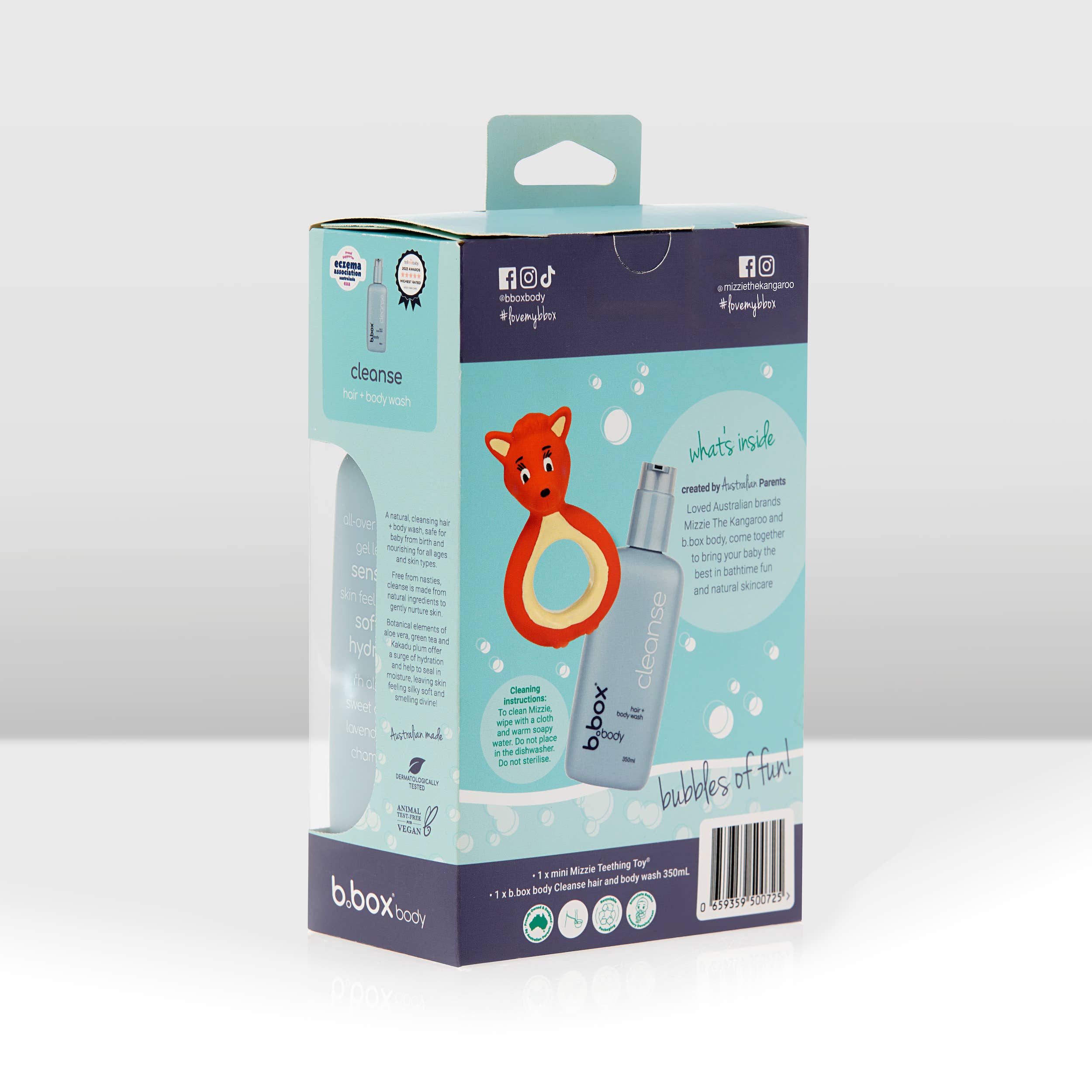 Mizzie the Kangaroo - Baby's First Bath Set, , Mizzie The Kangaroo (AUS) - Say It Sister