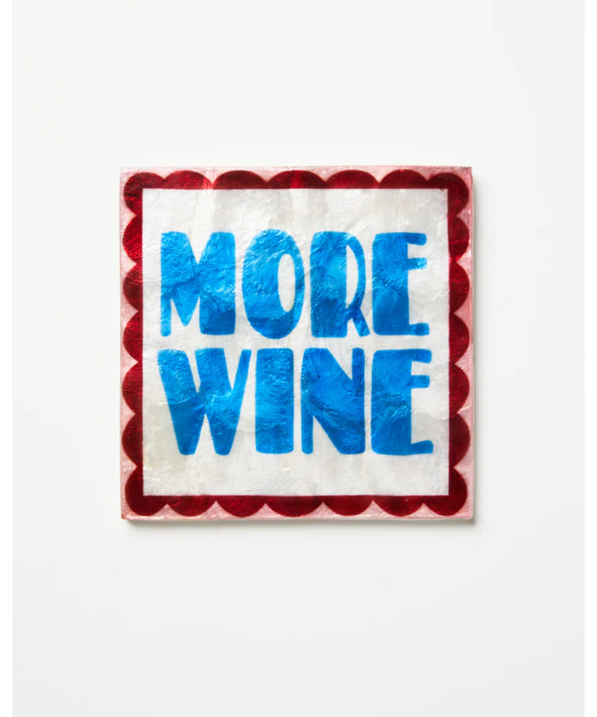 Fun House Wine Tile, Wall Decor, Jones & Co - Say It Sister