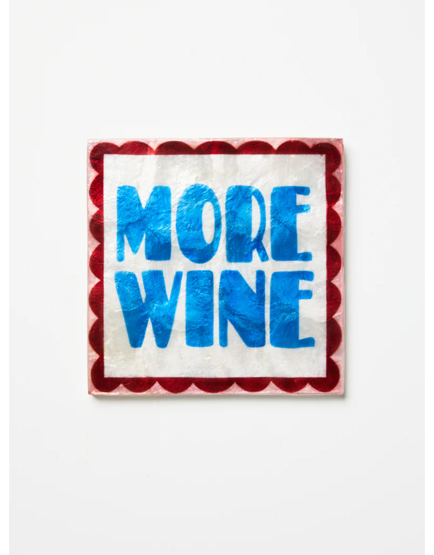 Fun House Wine Tile, Wall Decor, Jones & Co - Say It Sister