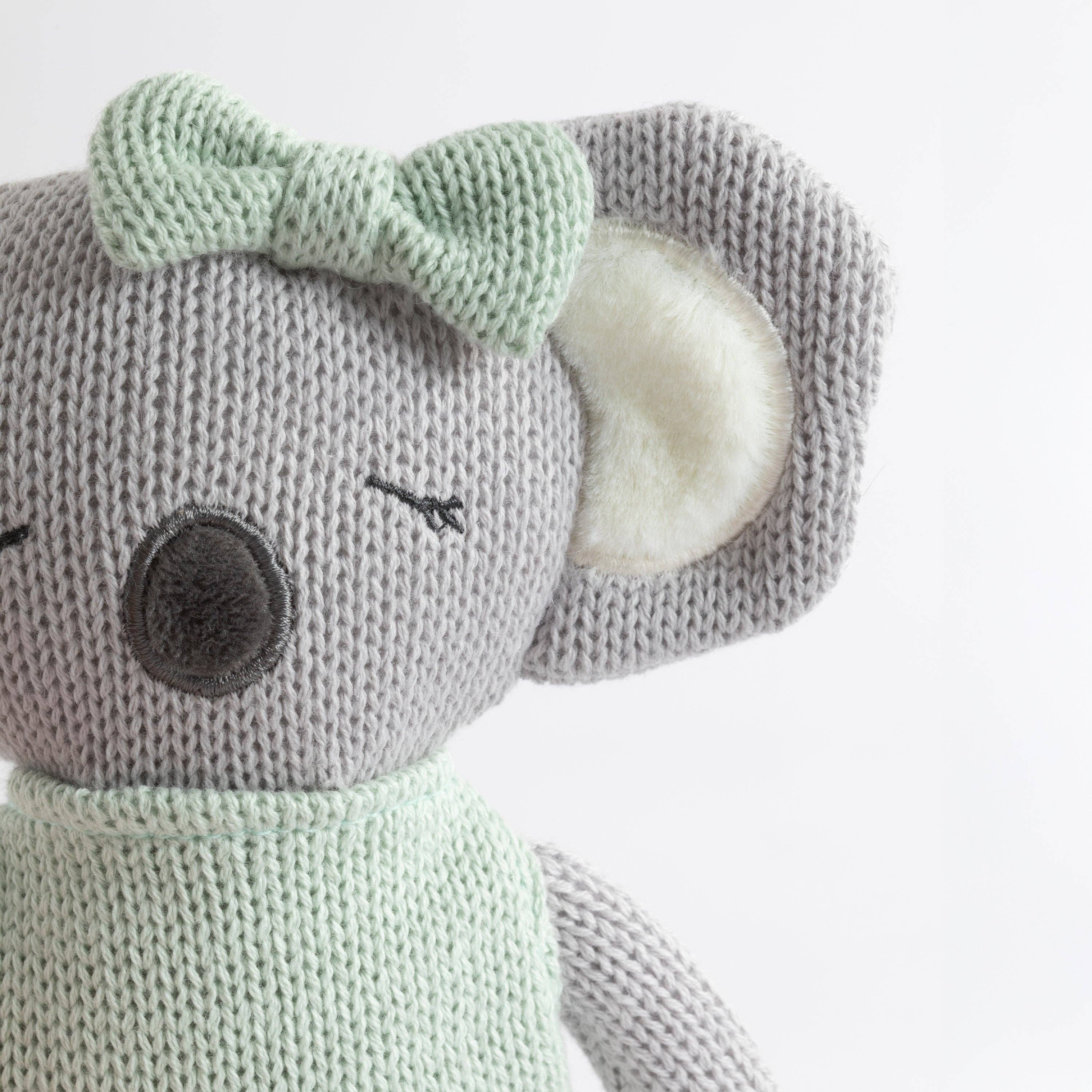 Knitted Animal Toy- Kimmy the Koala, , Living Textiles - Say It Sister