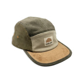 Banabae Rad Dad Spliced 5 Panel Cord Cap in eucalyptus color, showcasing a stylish, casual cap with spliced design and cord detail.