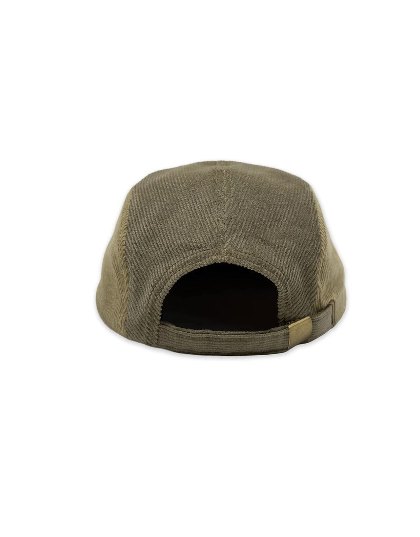 Banabae Rad Dad Spliced 5 Panel Cord Cap in eucalyptus, featuring a stylish woven design and adjustable strap.