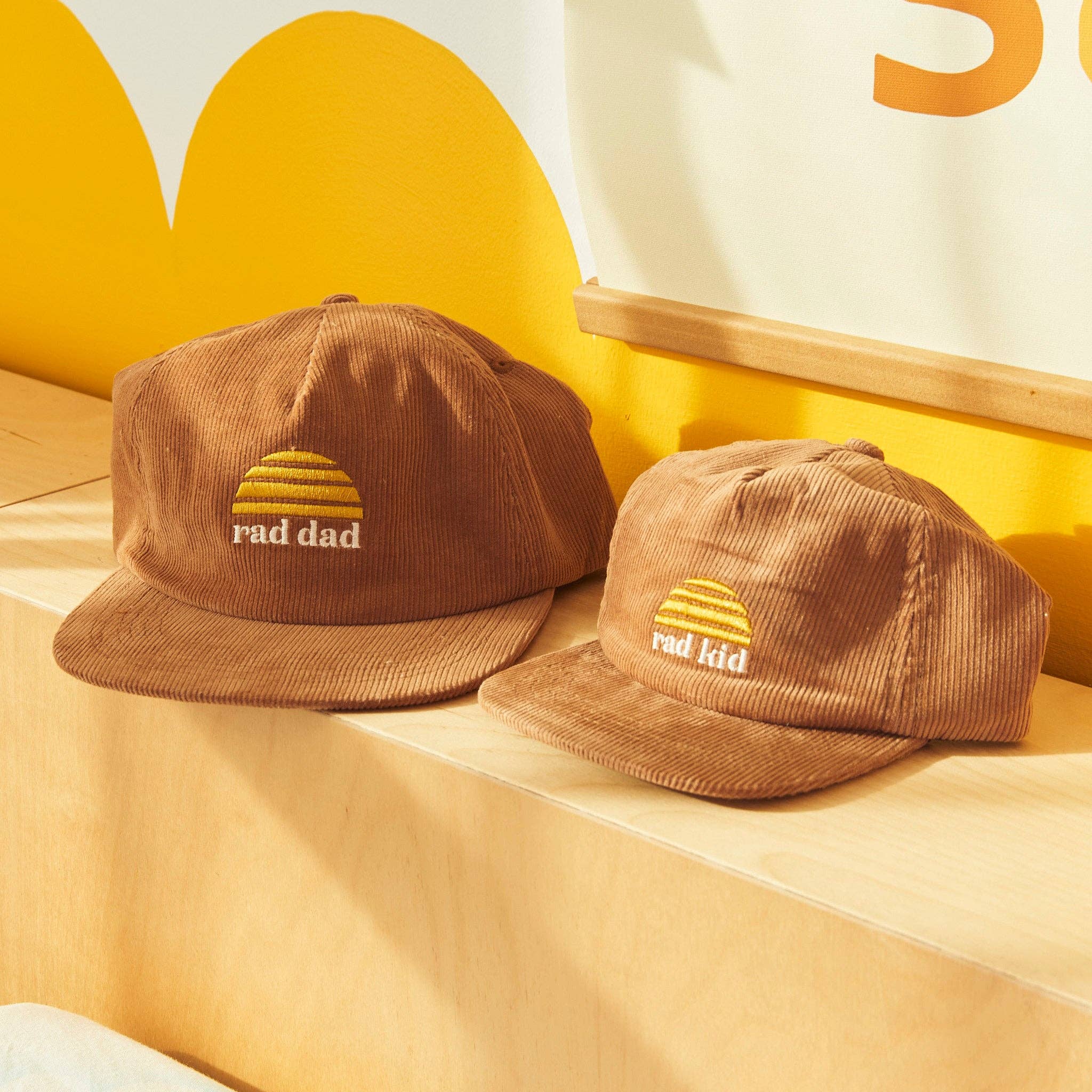 Rad Dad Cord Cap - Tan, , Banabae - Say It Sister