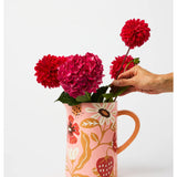 Meadow Jug Pink, jug, Jones & Co - Say It Sister