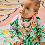 Kip & Co - Sweet Flowers Dribble Bib Set, , Kip & Co - Say It Sister