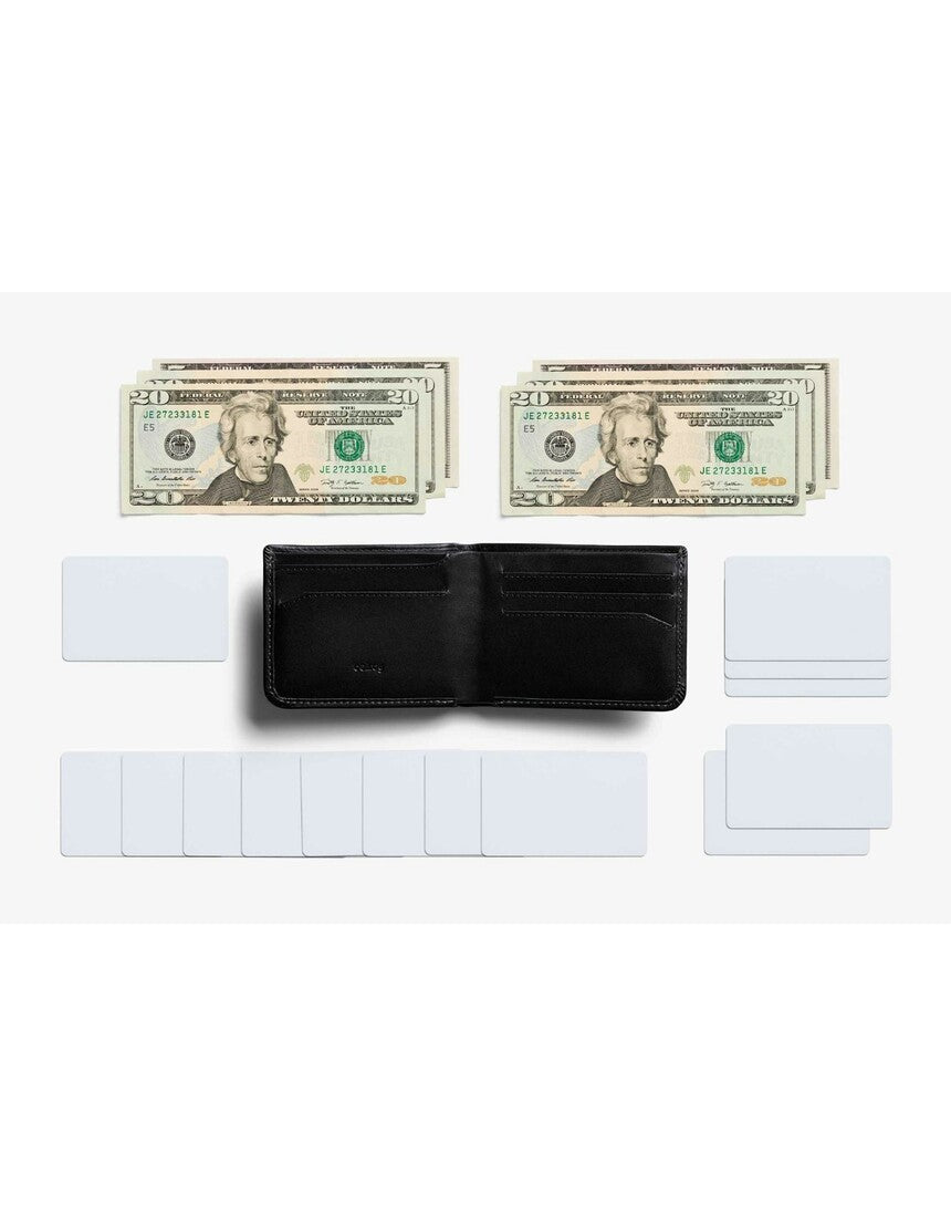 Bellroy Hide & Seek LO wallet in Black – product view 8