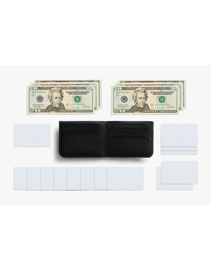 Bellroy Hide & Seek LO INNOVERA Edition wallet in Black – product view 8