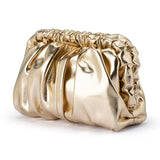 Olga Berg - Betty Metallic Clutch Gold, bag, Olga Berg - Say It Sister