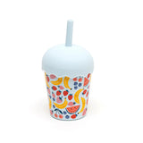 Chino Club - Fruits Blue Mini Smoothie Cup & Straw 200ml, kids Cup, Chino Club - Say It Sister
