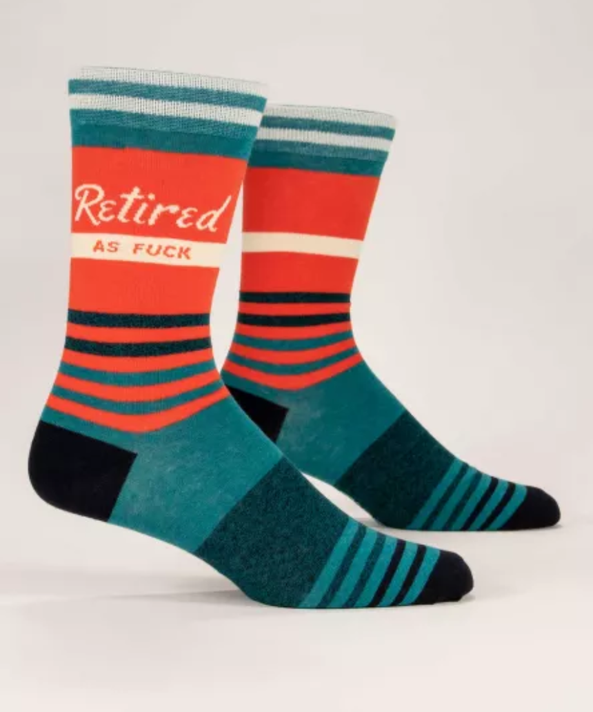 Blue Q - Retired M-Crew Socks, socks, Blue Q - Say It Sister