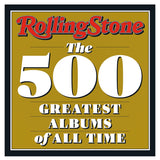 Brumby Sunstate book titled "Rolling Stone: 500 Greatest Albums of All Time" with a cover image featuring the list of iconic albums.