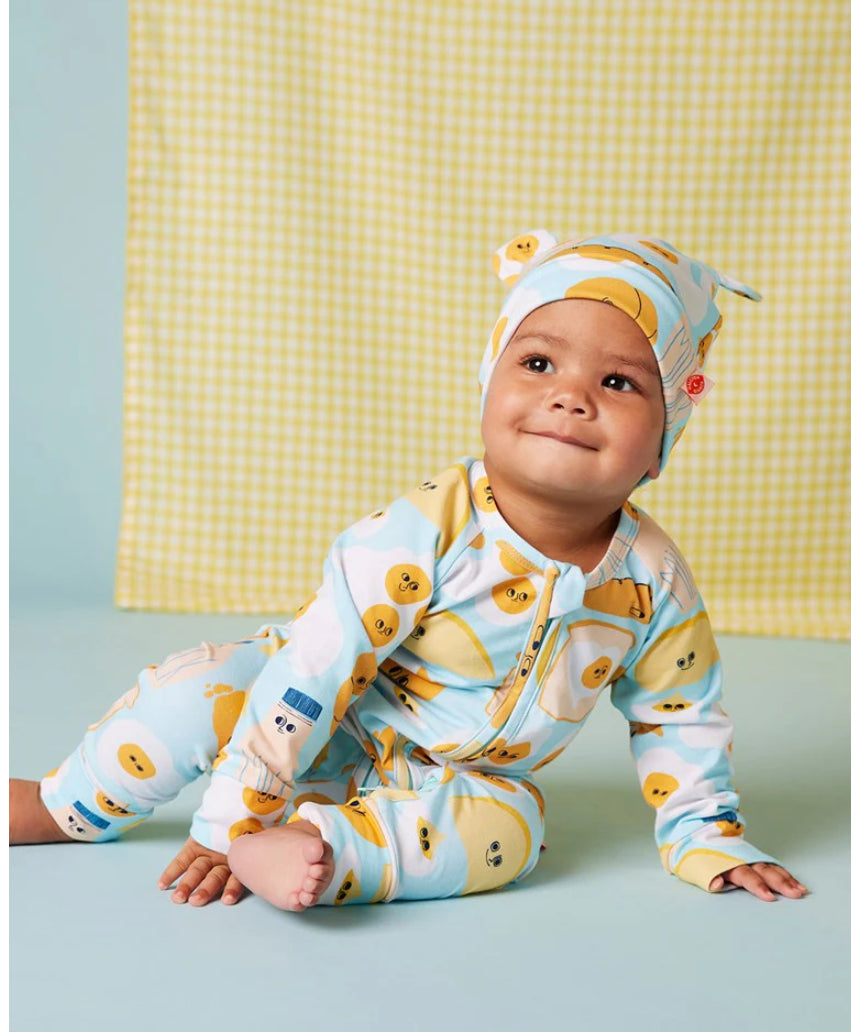 Halcyon Nights - Brunch Buddies Long Sleeve Zip Suit, baby, Halcyon Nights - Say It Sister
