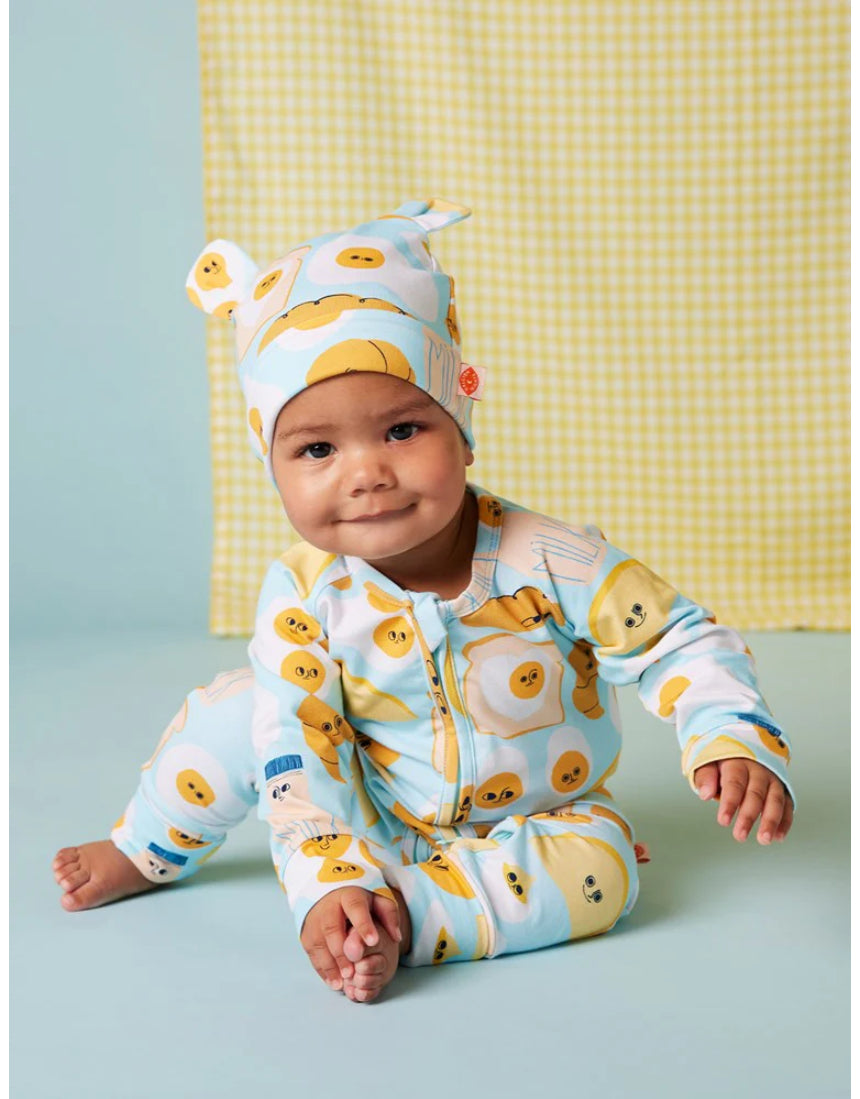 Halcyon Nights - Brunch Buddies Long Sleeve Zip Suit, baby, Halcyon Nights - Say It Sister