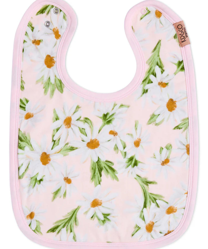 Kip & Co - Sweet Daisy Cotton Bib, Baby bib, Kip & Co - Say It Sister