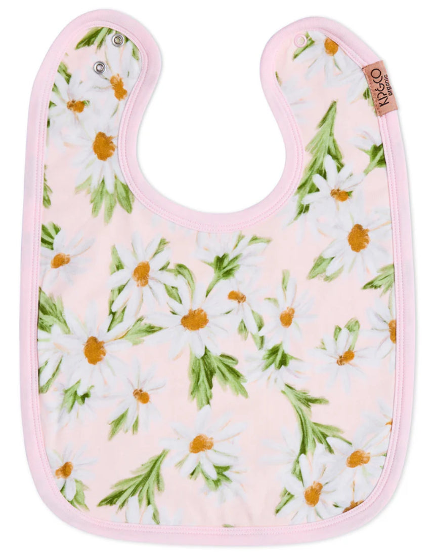 Kip & Co - Sweet Daisy Cotton Bib, Baby bib, Kip & Co - Say It Sister