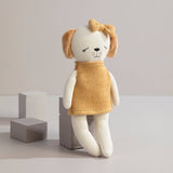 Knitted Animal Toy- Paula the Puppy, , Living Textiles - Say It Sister