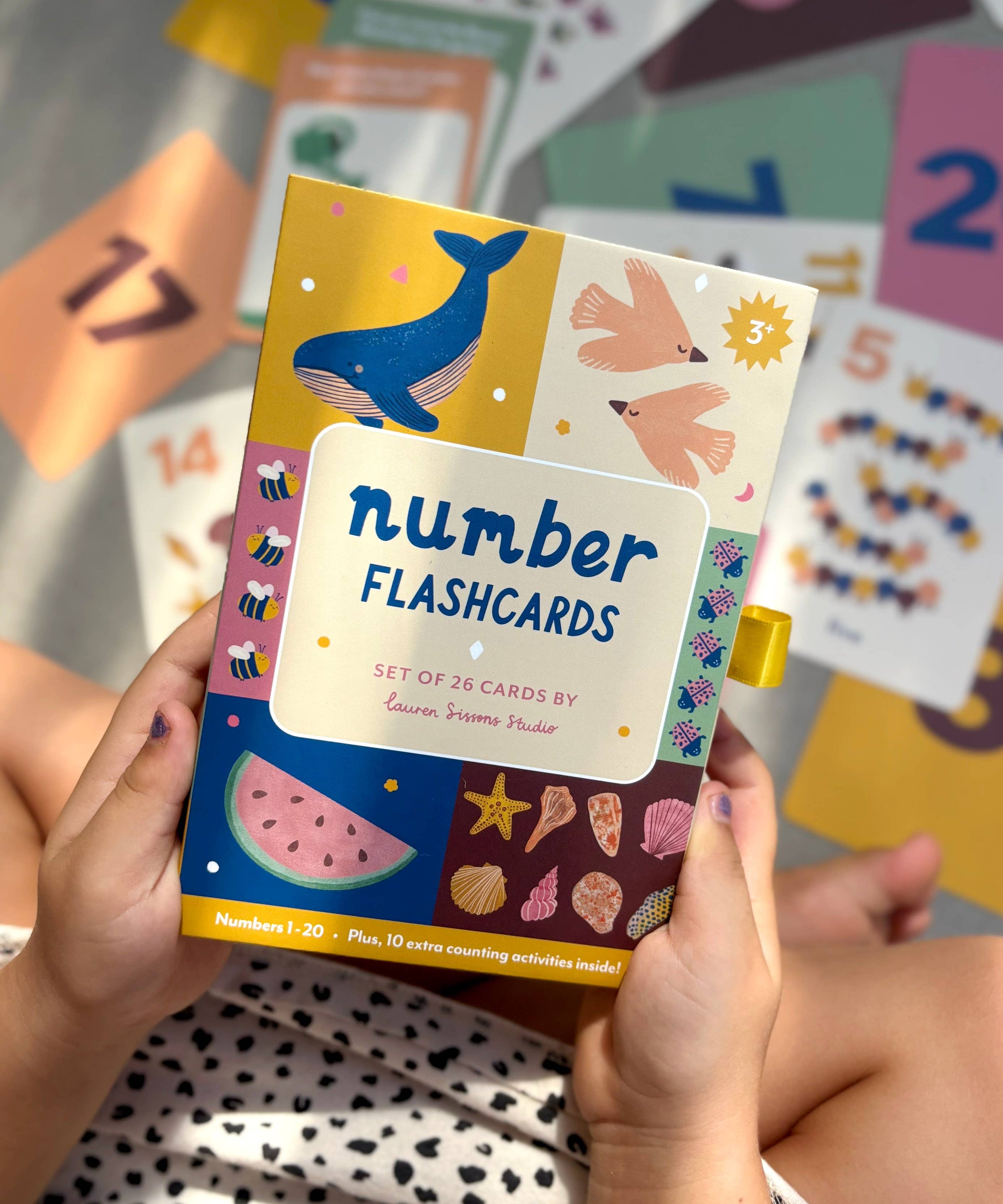 Illustrated Number Flashcards, , Lauren Sissons Studio - Say It Sister