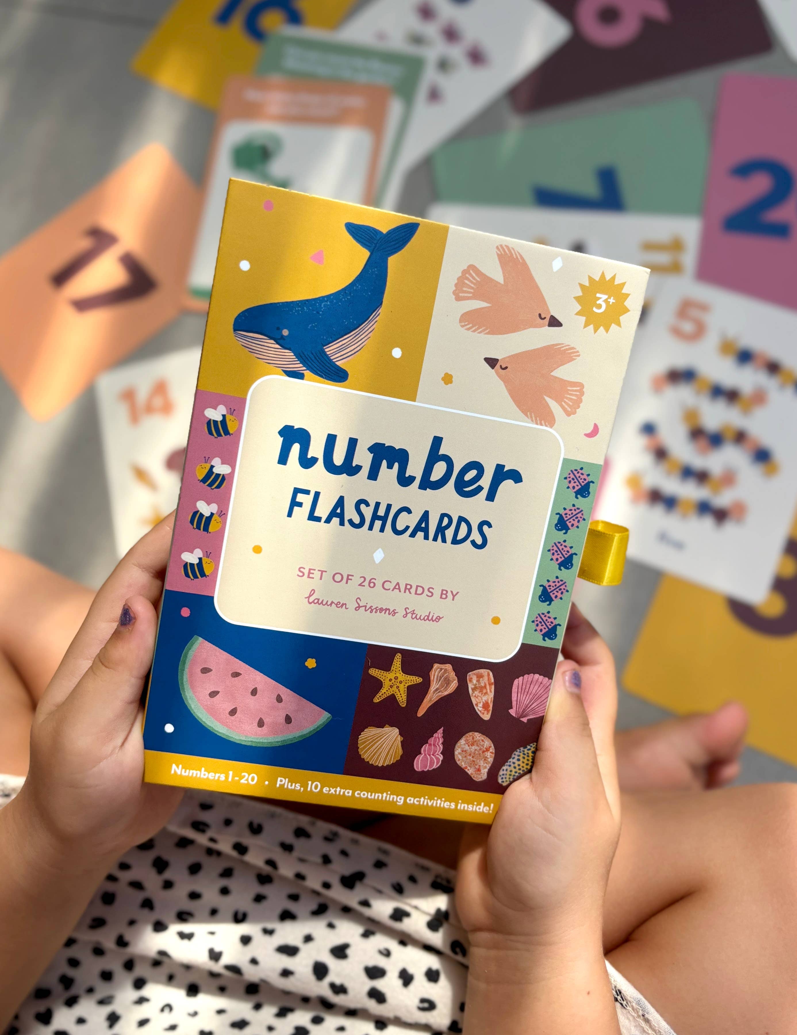 Illustrated Number Flashcards, , Lauren Sissons Studio - Say It Sister