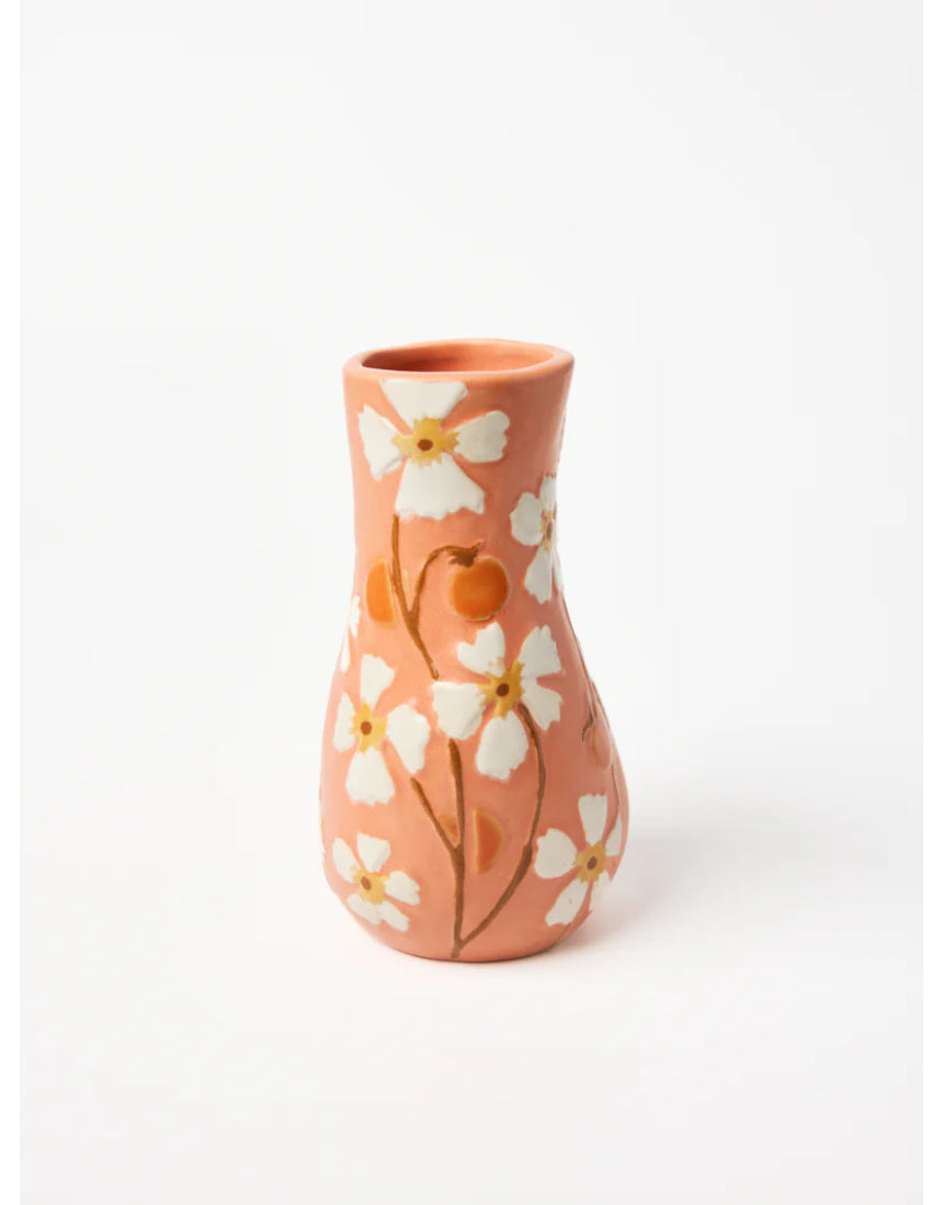 Juniper Vase Peach by Jones & Co