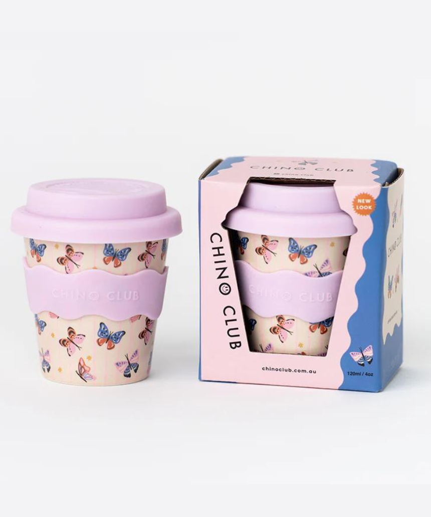 Chino Club - Butterfly Baby Chino Cup 4oz - Say It Sister