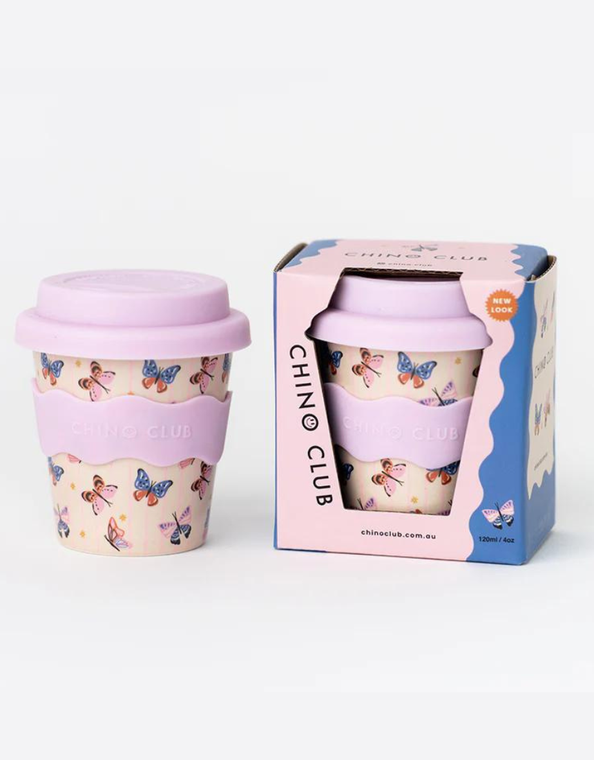 Chino Club - Butterfly Baby Chino Cup 4oz - Say It Sister
